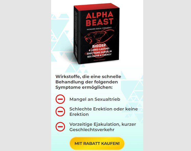 Alpha Beast Ergänzung